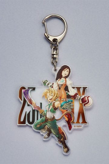 Final Fantasy IX acryl sleutelhanger 25e verjaardag Zidane & granaat