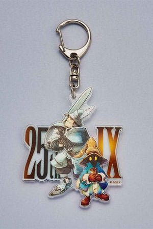 Final Fantasy IX acryl sleutelhanger 25e verjaardag Vivi & Steiner