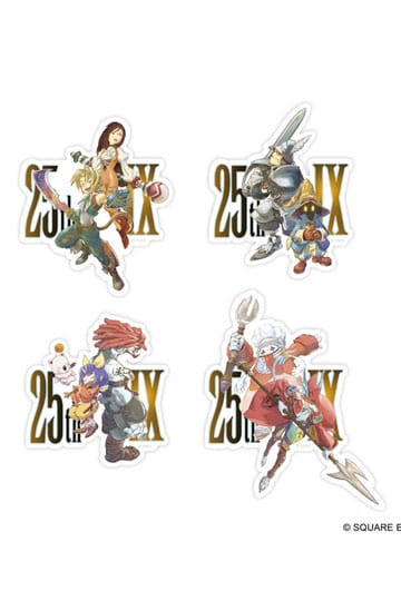 Final Fantasy IX-stickerpakket 25e verjaardag
