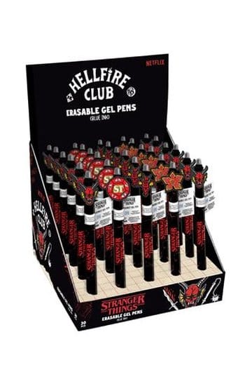 Stranger Things uitwisbare gelpen Hellfire Club-display (30)