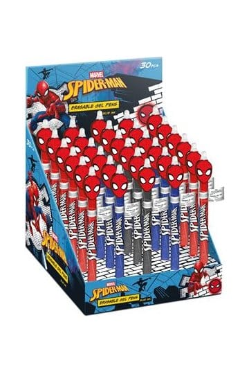Spider-Man uitwisbare gelpenmaskers display (30)