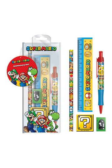 Super Mario 5-delige briefpapier set