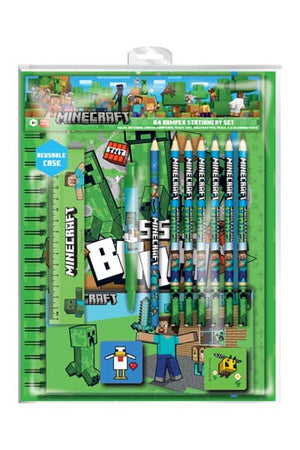 Minecraft 12-delige briefpapierset A4-bumper