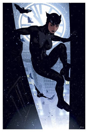DC Comics Art Print Catwoman 41 x 61 cm - niet ingelijst