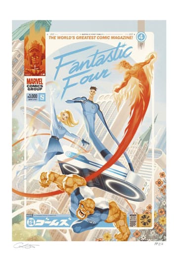 Marvel Fantastic Four #48 Art Print Marvel's eerste familie: de Fantastic Four! 61 x 41 cm - niet ingelijst