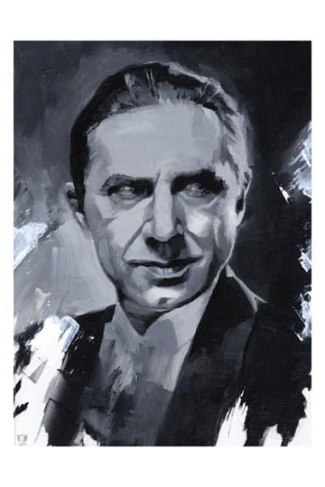 Dracula Kunstprint Dracula van Chris Valentine 41 x 31 cm - niet ingelijst