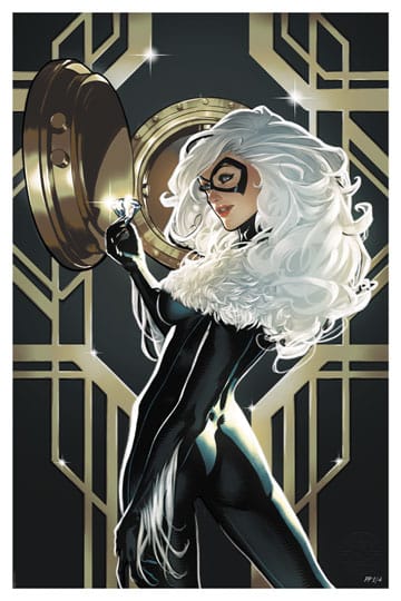The Amazing Spider-Man Art Print Cosmic Black Cat 61 x 41 cm - niet ingelijst