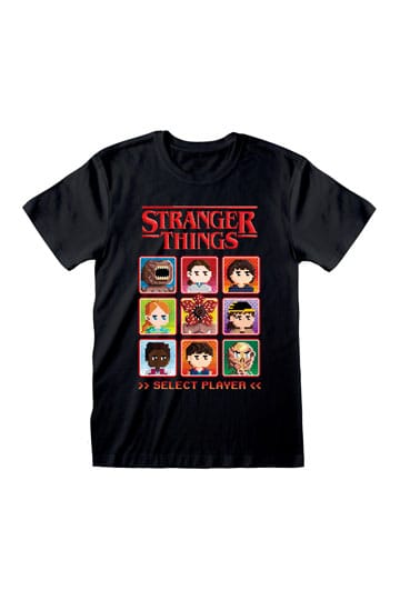 Stranger Things T-shirt Selecteer speler