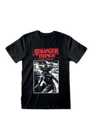 Stranger Things T-shirt artikel uitgesneden
