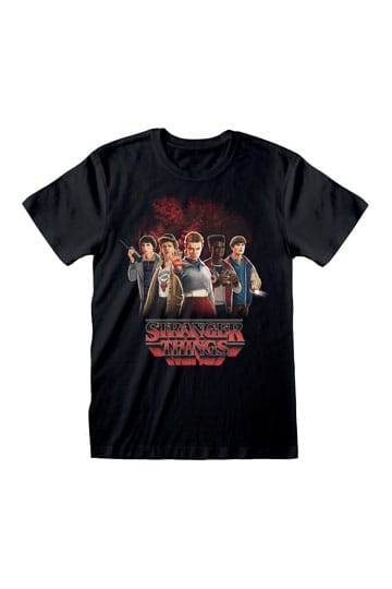 Stranger Things T-shirtgroep met Vecna erachter
