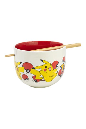 Pokémon Ramen Bowl met stokjesgezicht