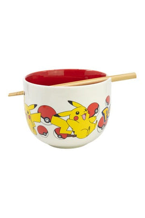 Pokémon Ramen Bowl met stokjesgezicht