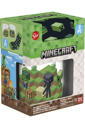 Minecraft mok en sokkenset