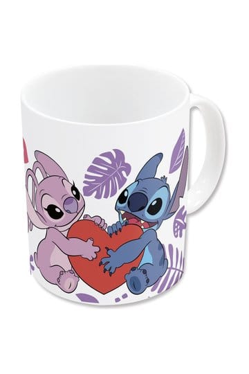 Lilo & Stitch Mok Engel & Stitch Hart 325 ml