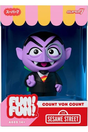 Sesamstraat plezier! Plezier! Vinylfiguur Wave 01 - Graaf von Graaf 18 cm