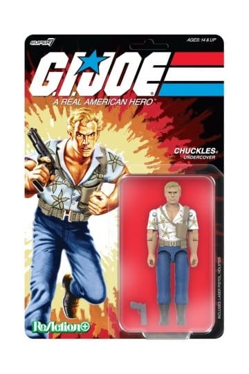 GI Joe ReAction+ Actiefiguur Wave 07 Chuckles (film) 10 cm