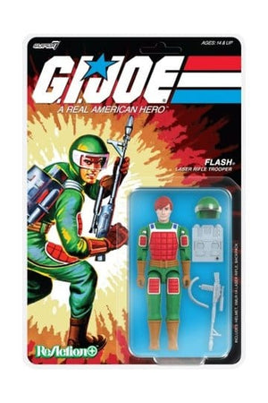 GI Joe ReAction+ Actiefiguur Wave 07 Flash (Comic) 10 cm