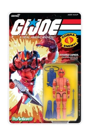 GI Joe ReAction+ Actiefiguur Wave 07 Hydro Viper (Comic) 10 cm