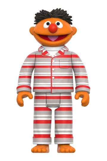 Sesamstraat ReAction Actiefiguur Wave 06 Ernie (PJ's) 10 cm