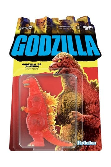 Godzilla Toho ReAction-actiefiguur Godzilla - 1989 (vlammend) 10 cm