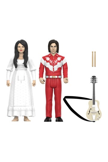 The White Stripes ReAction Actiefiguren 2-pack Wave 02 The White Stripes (Olifant) 10 cm