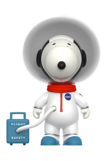 Peanuts supersize vinylactiefiguur Snoopy wit ruimtepak 30 cm