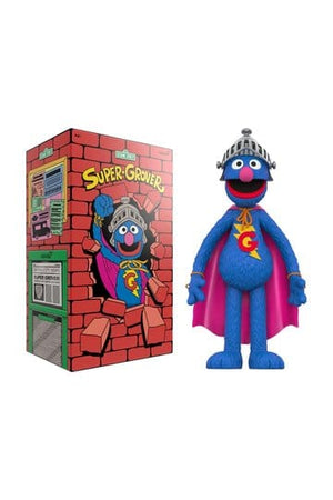 Sesamstraat supersize vinylfiguur Super Grover 36 cm