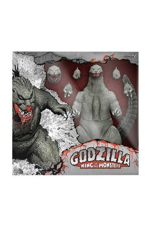 Godzilla (1989) Toho Ultimates-actiefiguur - Godzilla (stripboek in grijswaarden - Dorstig naar bloed) 24 cm