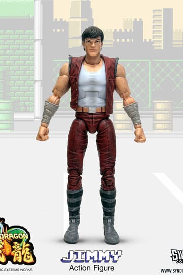 Double Dragon Deluxe actie Afbeelding 1/12 Jimmy 18 cm