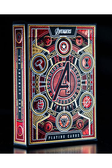 Avengers - The Infinity Saga Speelkaarten Rode Versie