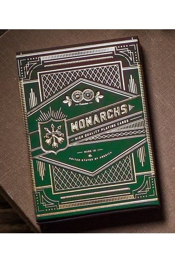 Theorie 11 Speelkaarten Monarch Green
