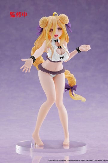 Date A Live V Coreful PVC-standbeeld Mukuro Hoshimiya Badpak Ver. Vernieuwing 18 cm
