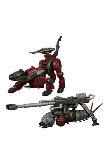 Zoids Plastic Modelbouwsets 2-Pack 1/100 RMZ-010 Canoly Molga & Hell Cat Basisbeschermers Sets 20 cm