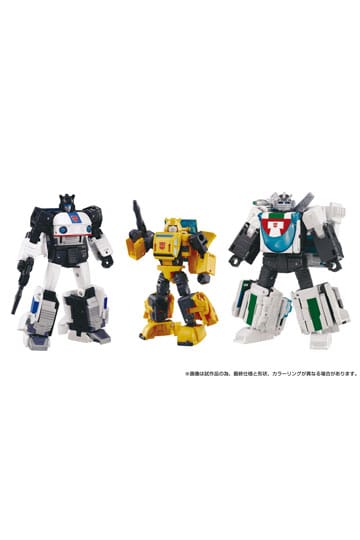 Transformers Dramatic Capture Series Actiefiguren, 3-pack Cybertron Chase
