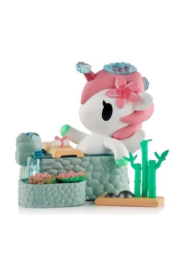 Unicorno Vensterdoosfiguur Spa Day Hot Springs Oasis 7 cm