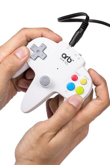 Orb retro videogame console arcade controller