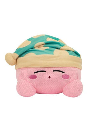 Kirby Nuiguru-Knit Pluche Figuur Kirby Slapende Mega 25 cm
