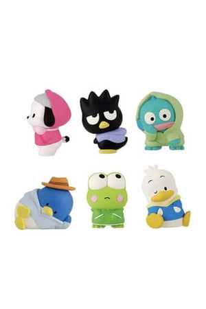 Sanrio Twinchees Mini -figuren Hapidanbui Hoodie 5 cm display (24)