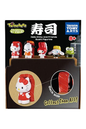 Sanrio Twinchees Minifiguren Hello Kitty & Friends Sushi Kawai 5 cm Display (24)