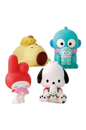 Sanrio Twinchees Minifiguren Hello Kitty & Friends My Cuddly Buddy 5 cm Blind Pack Display (24)
