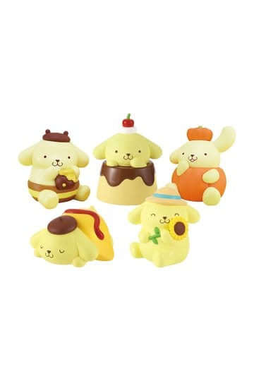 Sanrio Twinchees Minifiguren Pompompurin My Fav Color 5 cm Blind Pack Display (24)