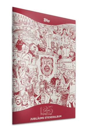 125 Jahre FC Bayern München Stickercollectiealbum *Duitse versie*