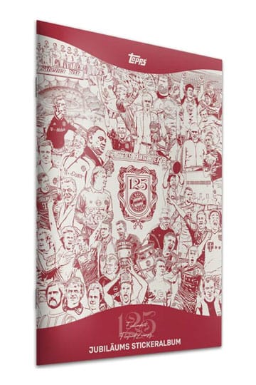125 Jahre FC Bayern München Stickercollectiealbum *Duitse versie*