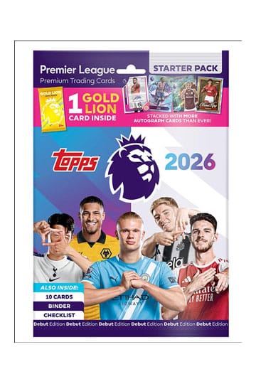 Premier League 2025/26 ruilkaarten startpakket