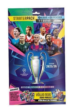 UEFA Champions League 2025/26 stickercollectie startpakket