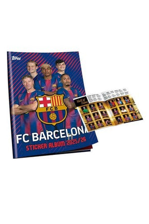 FC Barcelona 2025/26 stickerverzameling albumset