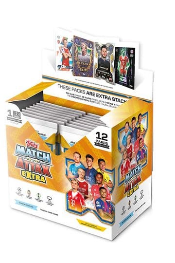 UEFA Champions League Match Attax Extra ruilkaarten 2025/26 Booster-display (32)