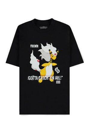 Pokémon Mega Evolutions T-shirt Mega Ampharos moet ze allemaal vangen