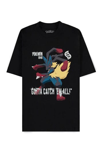 Pokémon Mega Evolutions T-shirt Mega Lucario moet ze allemaal vangen
