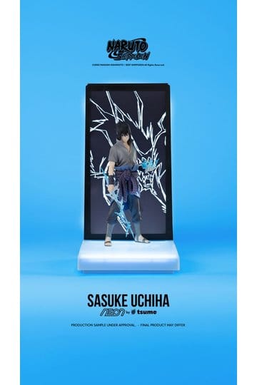 Naruto Neon Figuur 1/9 Sasuke Uchiha 25 cm
